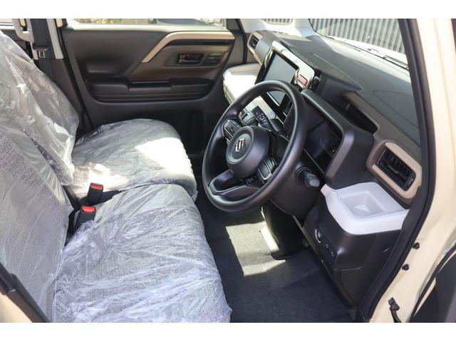 スペーシア ハイブリッドX 両側電動スライドドア クリアランスソナー 衝突被害軽減システム オートライト LEDヘッドランプ スマートキー アイドリングストップ 電動格納ミラー シートヒーター ベンチシート CVT(7枚目)