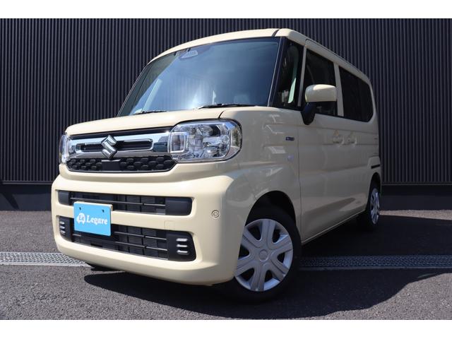 スペーシア ハイブリッドX 両側電動スライドドア クリアランスソナー 衝突被害軽減システム オートライト LEDヘッドランプ スマートキー アイドリングストップ 電動格納ミラー シートヒーター ベンチシート CVT(13枚目)