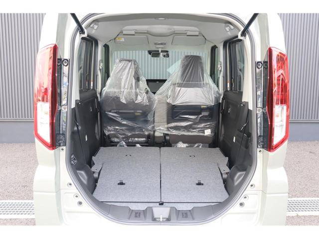 スペーシア ハイブリッドＸ　両側電動スライドドア　クリアランスソナー　衝突被害軽減システム　オートライト　ＬＥＤヘッドランプ　スマートキー　アイドリングストップ　電動格納ミラー　シートヒーター　ベンチシート　ＣＶＴ（22枚目）