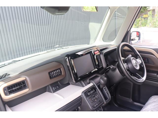 スペーシア ハイブリッドＸ　両側電動スライドドア　クリアランスソナー　衝突被害軽減システム　オートライト　ＬＥＤヘッドランプ　スマートキー　アイドリングストップ　電動格納ミラー　シートヒーター　ベンチシート　ＣＶＴ（5枚目）