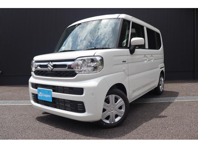 スペーシア ハイブリッドＸ　両側電動スライドドア　クリアランスソナー　衝突被害軽減システム　オートライト　ＬＥＤヘッドランプ　スマートキー　アイドリングストップ　電動格納ミラー　シートヒーター　ベンチシート　ＣＶＴ（12枚目）