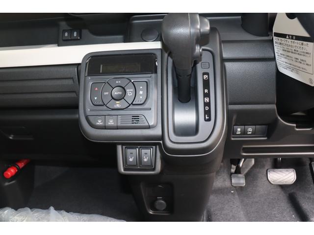 スペーシア ハイブリッドＸ　両側電動スライドドア　クリアランスソナー　衝突被害軽減システム　オートライト　ＬＥＤヘッドランプ　スマートキー　アイドリングストップ　電動格納ミラー　シートヒーター　ベンチシート　ＣＶＴ（3枚目）