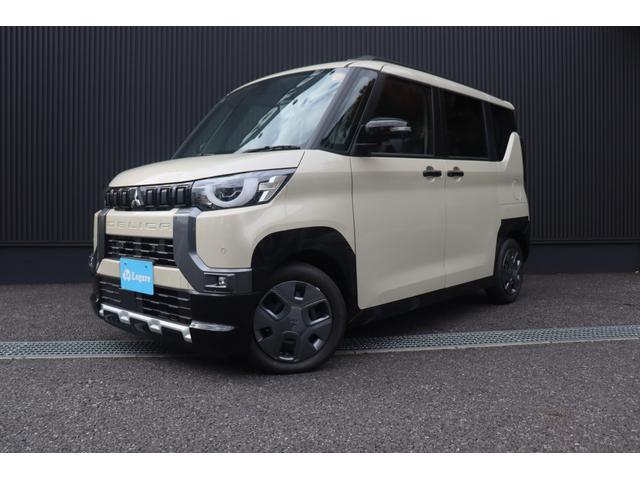 デリカミニ Ｇ　バックカメラ　両側スライド・片側電動　クリアランスソナー　レーンアシスト　衝突被害軽減システム　オートライト　ＬＥＤヘッドランプ　スマートキー　アイドリングストップ　電動格納ミラー　シートヒーター（2枚目）