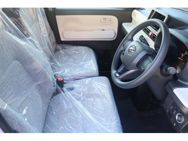 ムーヴキャンバス ストライプスX 両側電動スライドドア クリアランスソナー 衝突被害軽減システム オートライト スマートキー アイドリングストップ 電動格納ミラー ベンチシート CVT 盗難防止システム ABS ESC 衝突安全ボディ(12枚目)