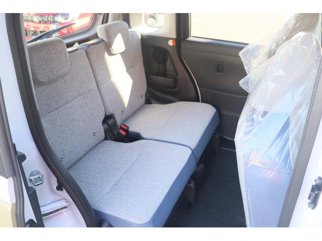 ムーヴキャンバス ストライプスX 両側電動スライドドア クリアランスソナー 衝突被害軽減システム オートライト スマートキー アイドリングストップ 電動格納ミラー ベンチシート CVT 盗難防止システム ABS ESC 衝突安全ボディ(13枚目)