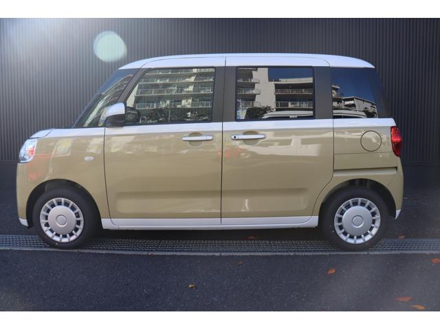 ムーヴキャンバス ストライプスX 両側電動スライドドア クリアランスソナー 衝突被害軽減システム オートライト スマートキー アイドリングストップ 電動格納ミラー ベンチシート CVT 盗難防止システム ABS ESC 衝突安全ボディ(21枚目)