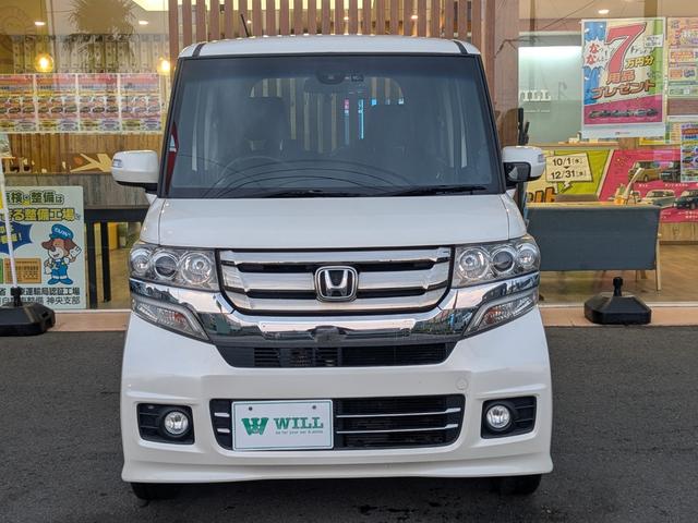 Ｎ－ＢＯＸカスタム Ｇ・Ｌパッケージ　１年間距離無制限保証／両側電動スライドドア／安全装置／スマキー／純正ナビ／Ｂカメラ／ＥＴＣ／社外前後ドラレコ／Ｂｌｕｅｔｏｏｔｈ接続／ワンセグ／Ｐスタート／ＨＩＤヘッド・フォグ／ステリモ／アイスト（3枚目）