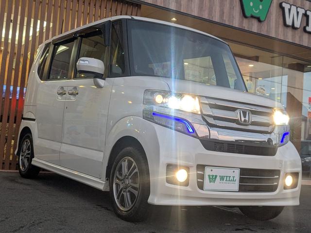 Ｎ－ＢＯＸカスタム Ｇ・Ｌパッケージ　１年間距離無制限保証／両側電動スライドドア／安全装置／スマキー／純正ナビ／Ｂカメラ／ＥＴＣ／社外前後ドラレコ／Ｂｌｕｅｔｏｏｔｈ接続／ワンセグ／Ｐスタート／ＨＩＤヘッド・フォグ／ステリモ／アイスト（6枚目）