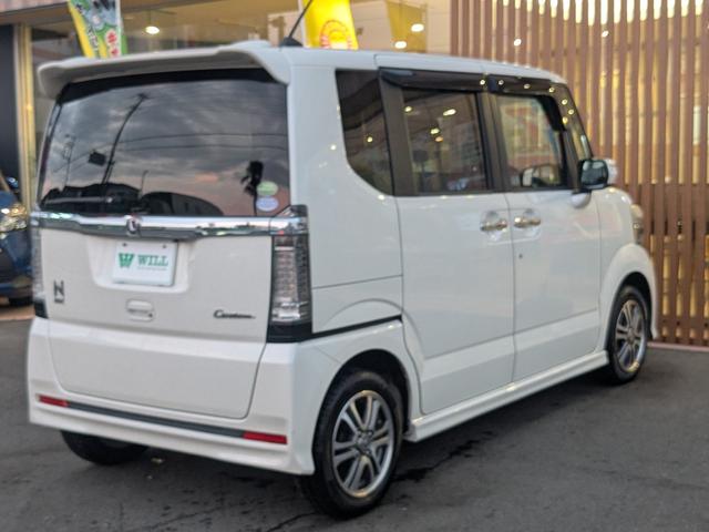 Ｎ－ＢＯＸカスタム Ｇ・Ｌパッケージ　１年間距離無制限保証／両側電動スライドドア／安全装置／スマキー／純正ナビ／Ｂカメラ／ＥＴＣ／社外前後ドラレコ／Ｂｌｕｅｔｏｏｔｈ接続／ワンセグ／Ｐスタート／ＨＩＤヘッド・フォグ／ステリモ／アイスト（7枚目）