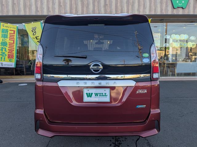 セレナ ハイウェイスター Vセレクション /1年保証/禁煙/安全装置/両側電動/スマキ-/純正ナビ/パノラマモニタ-/ETC/後席モニタ-/純正Fドラレコ/コーナ-センサ-/クルコン/フルセグ/Pスタ-ト/(17枚目)