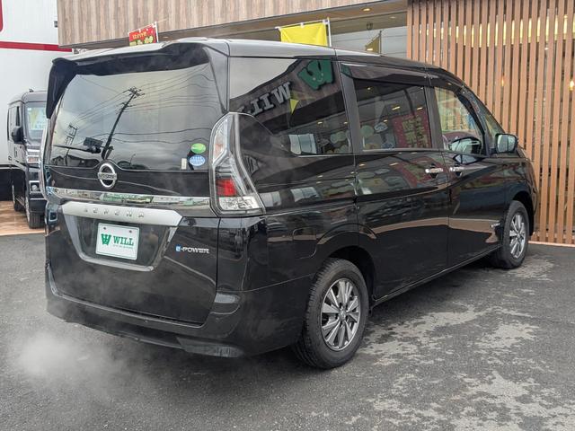 セレナ e-パワー XV 7人乗り/禁煙/安全装置/スマキー/e-power/両側電動/純正9インチナビ/Bカメラ/全方位カメラ/ドラレコ/Bluetooth/フルセグ/Pスタート/ステリモ/コーナーセンサー/シートヒーター(18枚目)