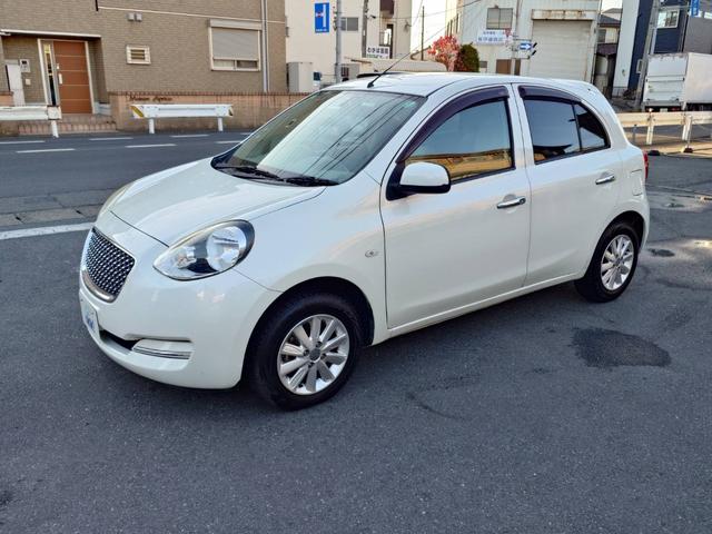 マーチ ボレロ　ケンウッドナビバックモニター　地デジＴＶ　ＥＴＣ　プッシュスタート　専用１４インチアルミ　電動格納ミラー　オートＡＣ（2枚目）