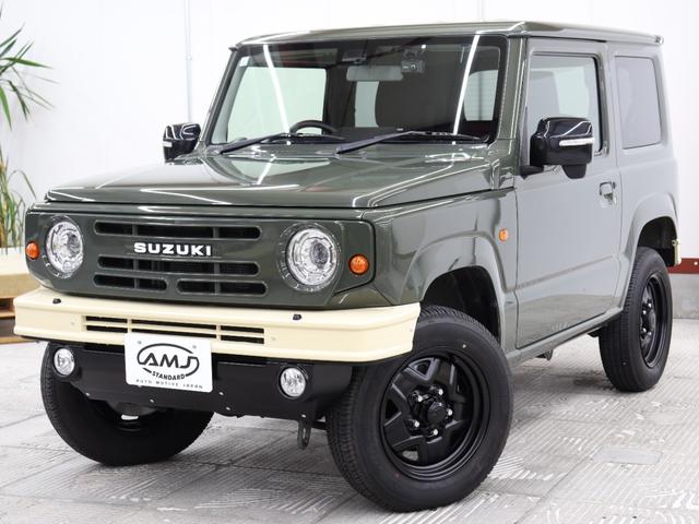 ジムニー ＸＣ　ＤＡＭＤ製　ｔｈｅ　ＲＯＯＴＳフェイスキット　衝突軽減ブレーキ　クルーズコントロール　メモリーナビ　Ｂｌｕｅｔｏｏｔｈ　ＴＶ　プッシュスタート　シートヒーター　スマートキー　ＥＴＣ　４ＷＤ　ドラレコ（4枚目）
