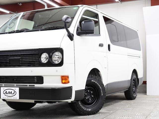 ハイエースバン ロングＤＸ　ＮＥＷヴィンテージカスタム　ＶＡＮＡＣＥ　ＴＹＰＥ２　新車カスタム　内装ウッド加工済み　ＴＳＳ　全方位カメラ　新品タイヤ　スチールホイールブラック塗装　メモリーナビ　Ｂｌｕｅｔｏｏｔｈ　ＥＴＣ　ＴＶ（6枚目）