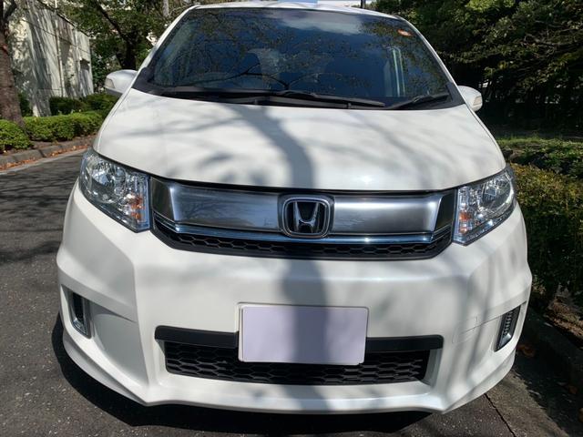 フリードスパイクハイブリッド ジャストセレクション　ワンオーナー車／純正ナビ・フルセグＴＶ／両側パワースライド／バックカメラ／純正アルミホイール／ステアリングスイッチ／オートライト／ＥＴＣ／Ｂｌｕｅｔｏｏｔｈ接続（6枚目）