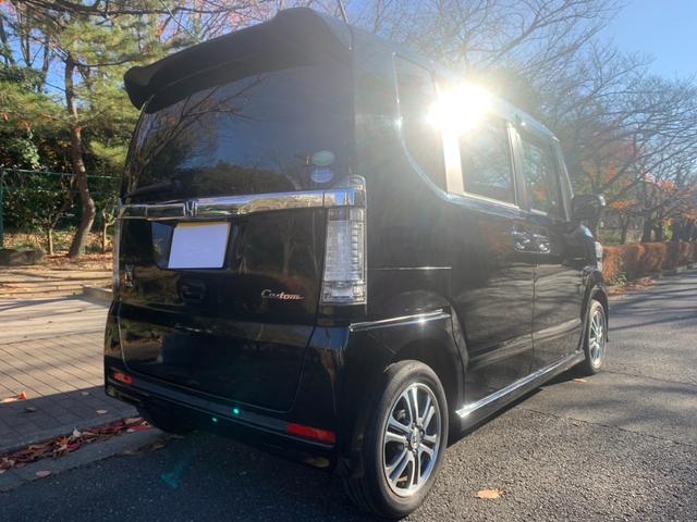 Ｎ－ＢＯＸカスタム Ｇ　ＳＳパッケージ　ユーザー買取　Ａパッケージ　純正ＴＶ　バックカメラ　両側パワスラ　プラズマクラスター搭載オートエアコン　純正ＡＷ　運転席シートハイトアジャスター（10枚目）