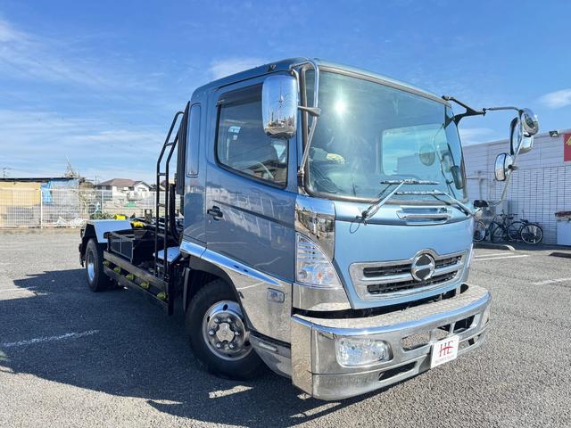 ヒノレンジャー 　新明和アームロール　３．５ｔ　ＭＴ６　ＥＴＣ　車検１年付　ＮＯｘ．ＰＭ適合車（2枚目）