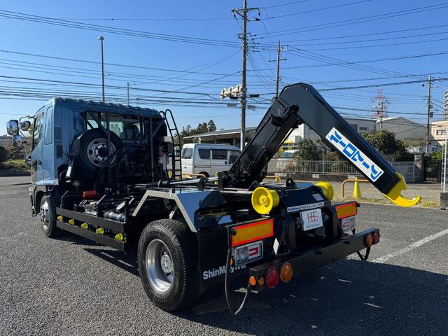 ヒノレンジャー 　新明和アームロール　３．５ｔ　ＭＴ６　ＥＴＣ　車検１年付　ＮＯｘ．ＰＭ適合車（15枚目）