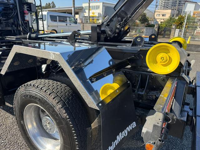 ヒノレンジャー 　新明和アームロール　３．５ｔ　ＭＴ６　ＥＴＣ　車検１年付　ＮＯｘ．ＰＭ適合車（23枚目）