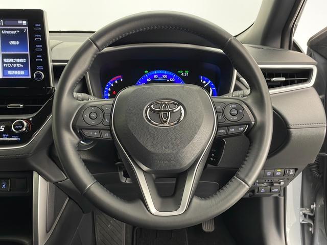 カローラクロス ハイブリッド　Ｚ　純正９型ナビ　パノラマルーフ　全周囲カメラ　アダプティブクルーズコントロール　レーンキープアシスト　衝突被害軽減ブレーキ　シートヒーター　パワーバックドア　ドライブレコーダー　ＥＴＣ２．０　禁煙車（18枚目）