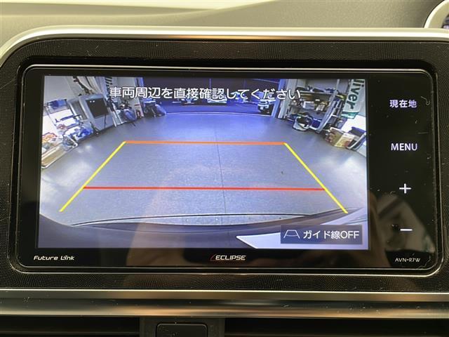 シエンタ Ｇ　☆４ＷＤ☆ワンオーナー☆社外ナビ　ＡＶＮ－Ｒ７Ｗ（フルセグ／Ｂｌｕｅｔｏｏｔｈ／ＣＤ）☆バックカメラ☆ＥＴＣ☆両側電動スライドドア☆純正鉄チンサマータイヤ４本積み込み☆ドアバイザー（8枚目）