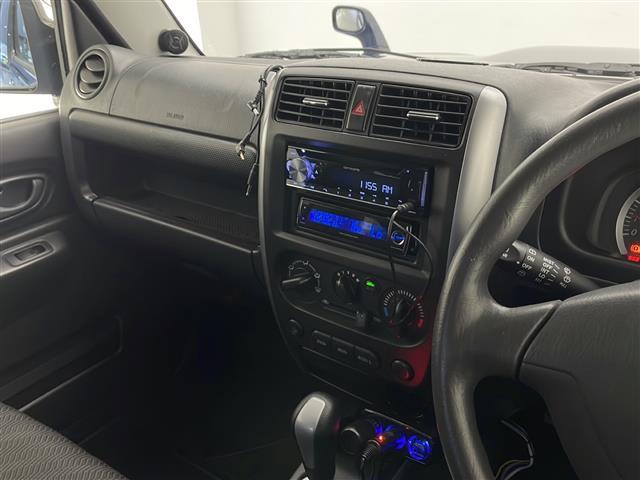 ジムニー XC 社外オーディオ フロントドライブレコーダー ETC パートタイム4WD 冬タイヤAW積み込み 社外AW 社外ウーハー 社外フロアマット 保証書 取扱説明書(15枚目)