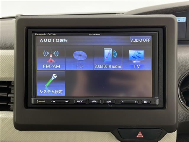 N-BOX L 社外SDナビ FM AM CD Bluetooth ワンセグTV HONDA SENSING 追従機能付きクルコン 電子パーキングブレーキ オートブレーキホールド プッシュスタート スペアキー(5枚目)