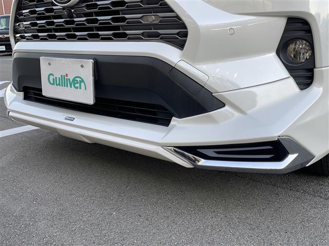 RAV4 G Zパッケージ モデリスタエアロ 純正メモリーナビ トヨタセーフティセンス 追従機能付きクルコン 電動リアゲート D席メモリ機能付きパワーシート 合皮シート D+N席シートヒーター ドラレコ ヒッチメンバー ETC(4枚目)