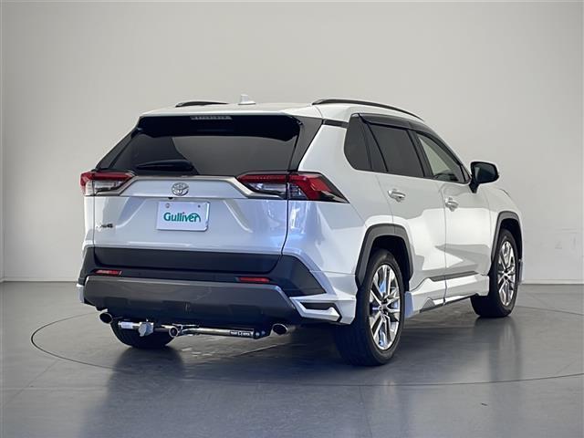 RAV4 G Zパッケージ モデリスタエアロ 純正メモリーナビ トヨタセーフティセンス 追従機能付きクルコン 電動リアゲート D席メモリ機能付きパワーシート 合皮シート D+N席シートヒーター ドラレコ ヒッチメンバー ETC(47枚目)