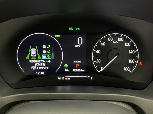 ヴェゼル e:HEV Z ワンオーナー HONDA SENSING W+サイドエアバッグ カーテンエアバッグ プッシュスタート アイドリングストップ 追従機能付きクルコン USB入力端子 電子パーキングブレーキ 純正アルミ(8枚目)