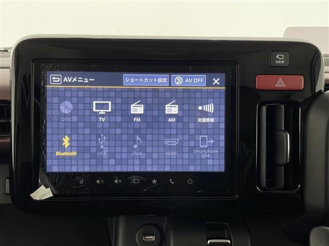 スペーシアカスタム ハイブリッドXS 純正メモリナビ/フルセグ&USB&BT&AppleCarPlay&AndroidAuto/スズキセーフティーサポート/アダプティブクルーズコントロール/レーンキープアシスト/車線逸脱警報/全方位カメラ(6枚目)