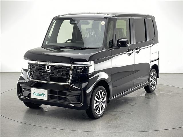 N-BOXカスタム ベースグレード 届出済未使用車 ホンダセンシング プッシュスタートボタン アイドリングストップ スマートキー レーダークルーズコントロール Type-C充電 席シートヒーター 左側電動スライドドア 純正14インチAW(30枚目)