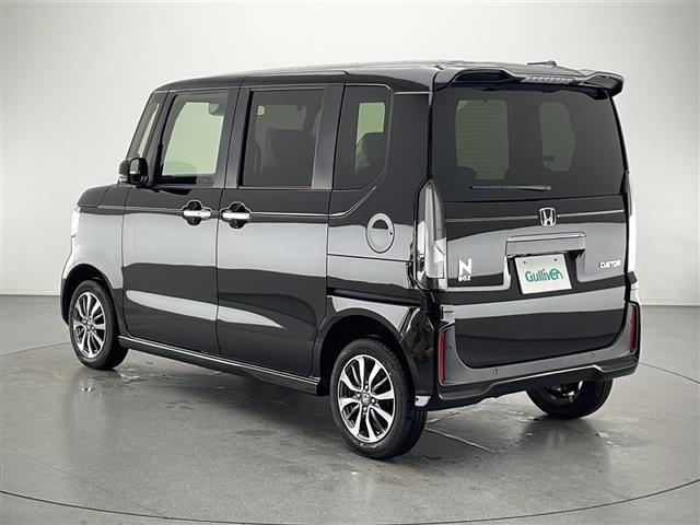 N-BOXカスタム ベースグレード 届出済未使用車 ホンダセンシング プッシュスタートボタン アイドリングストップ スマートキー レーダークルーズコントロール Type-C充電 席シートヒーター 左側電動スライドドア 純正14インチAW(32枚目)