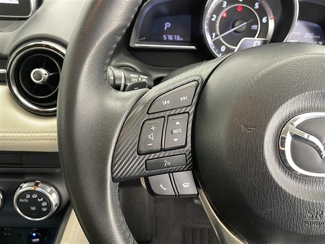 デミオ ＸＤツーリング　Ｌパッケージ　☆純正ナビ☆冬タイヤ積み込み☆ビルトインＥＴＣ☆プッシュスタート☆ＬＥＤヘッドライト☆アイドリングストップ☆スマートキー☆クルーズコントロール☆バックカメラ☆ハーフレザー（15枚目）