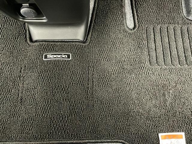スペーシアカスタム ハイブリッドＸＳ　スズキレーダーブレーキサポート　前席シートヒーター　両側パワースライドドア　ハーフレザーシート　リアサイドサンシェード　リアサーキュレーター　純正フロアマット　純正１５インチＡＷ（27枚目）