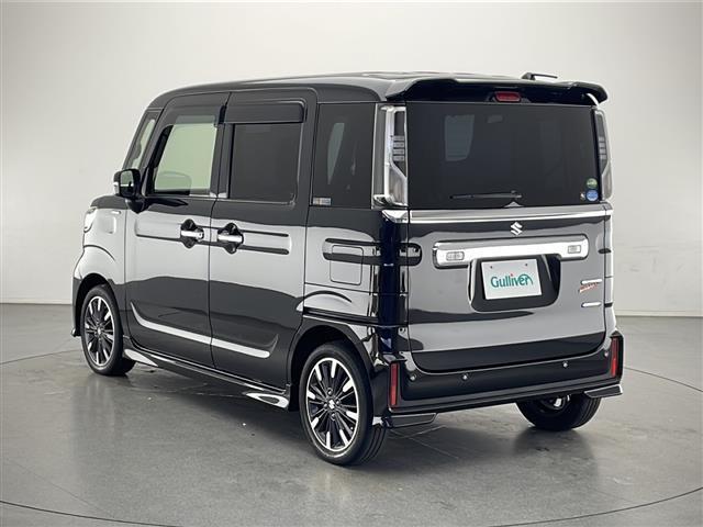 スペーシアカスタム ハイブリッドＸＳ　スズキレーダーブレーキサポート　前席シートヒーター　両側パワースライドドア　ハーフレザーシート　リアサイドサンシェード　リアサーキュレーター　純正フロアマット　純正１５インチＡＷ（38枚目）