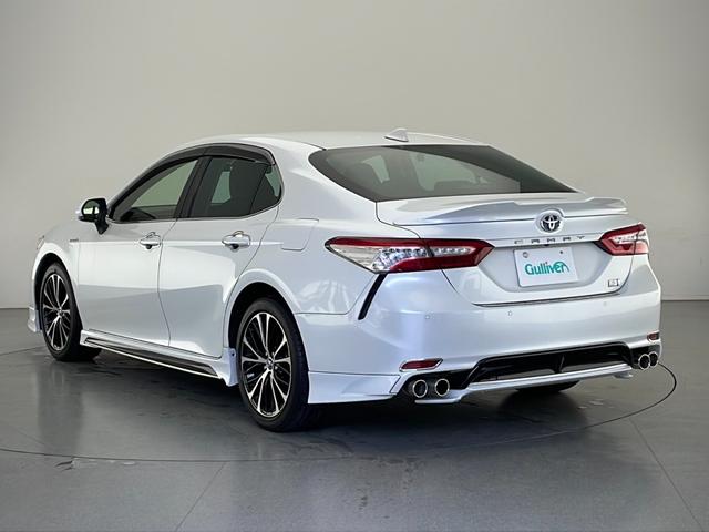 カムリ WSレザーパッケージ TRDフルエアロ&マフラー/純正SDナビ&フルセグTV&CD&DVD&USB&BT/トヨタセーフティセンス/アダプティブクルーズコントロール/レーンディパーチャーアラート/プリクラッシュセフティー(3枚目)