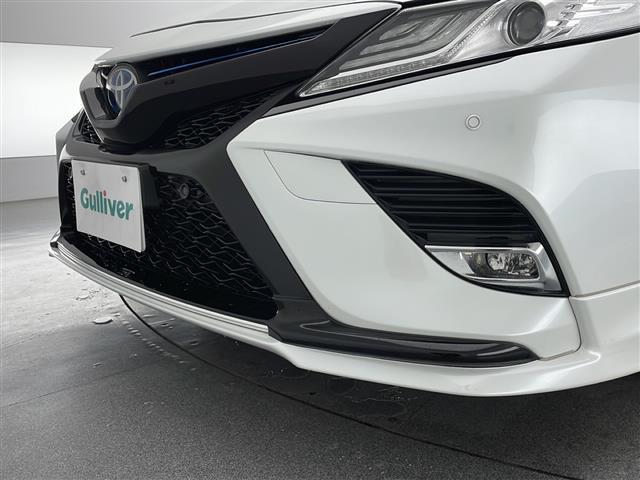 カムリ WSレザーパッケージ TRDフルエアロ&マフラー/純正SDナビ&フルセグTV&CD&DVD&USB&BT/トヨタセーフティセンス/アダプティブクルーズコントロール/レーンディパーチャーアラート/プリクラッシュセフティー(4枚目)