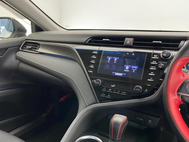 カムリ WSレザーパッケージ TRDフルエアロ&マフラー/純正SDナビ&フルセグTV&CD&DVD&USB&BT/トヨタセーフティセンス/アダプティブクルーズコントロール/レーンディパーチャーアラート/プリクラッシュセフティー(27枚目)