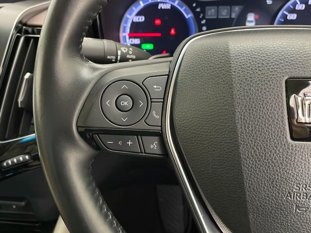 クラウンハイブリッド Ｓ　Ｃパッケージ　Ｆｏｕｒ　純正ナビ　パノラミックビューモニター　ビルトインＥＴＣ　トヨタセーフティーセンス　プリクラッシュセーフティー　ＢＳＭ　クリアランスソナー　レーダークルコン　ＲＣＴＡ　ＲＣＤ　パーキングサポート（15枚目）