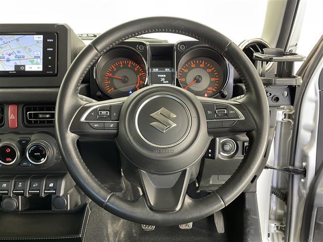 ジムニー ＸＣ　社外ナビ　地デジＴＶ　４ＷＤ　前席シートヒーター　ＬＥＤヘッドライト　オートライト　クルーズコントロール　前後ドライブレコーダー　スマートキー　レーンディパーチャーアラート　純正アルミホイール（11枚目）