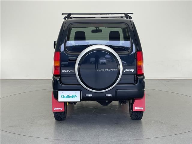 ジムニー ランドベンチャー ☆切り替え4WD☆ターボ☆社外オーディオ☆トーヨーオープンカントリーR/T☆純正マットガード☆TERZOベースキャリア☆サイドステップ☆ISOFIX☆ドアバイザー☆ETC☆スペアキ(33枚目)