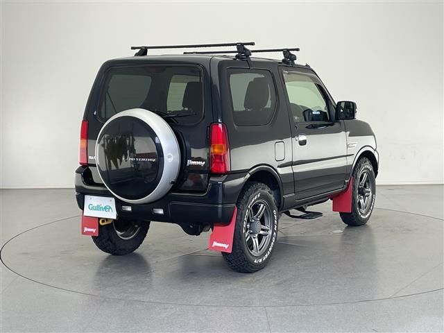ジムニー ランドベンチャー ☆切り替え4WD☆ターボ☆社外オーディオ☆トーヨーオープンカントリーR/T☆純正マットガード☆TERZOベースキャリア☆サイドステップ☆ISOFIX☆ドアバイザー☆ETC☆スペアキ(34枚目)