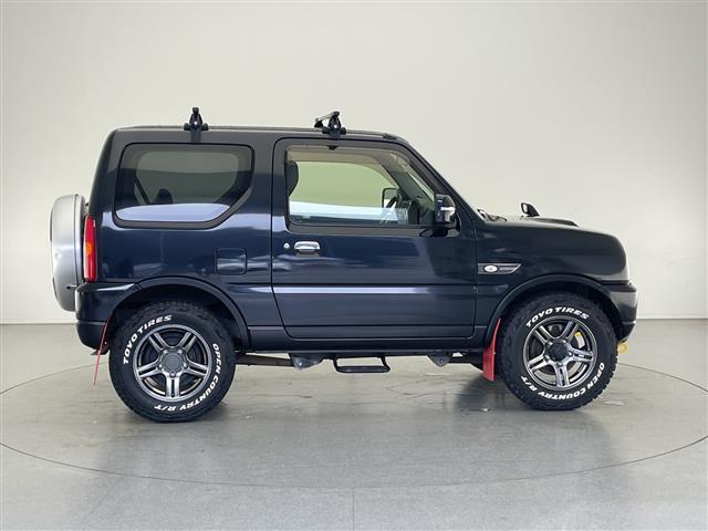 ジムニー ランドベンチャー ☆切り替え4WD☆ターボ☆社外オーディオ☆トーヨーオープンカントリーR/T☆純正マットガード☆TERZOベースキャリア☆サイドステップ☆ISOFIX☆ドアバイザー☆ETC☆スペアキ(35枚目)