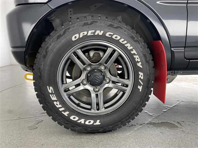 ジムニー ランドベンチャー ☆切り替え4WD☆ターボ☆社外オーディオ☆トーヨーオープンカントリーR/T☆純正マットガード☆TERZOベースキャリア☆サイドステップ☆ISOFIX☆ドアバイザー☆ETC☆スペアキ(38枚目)