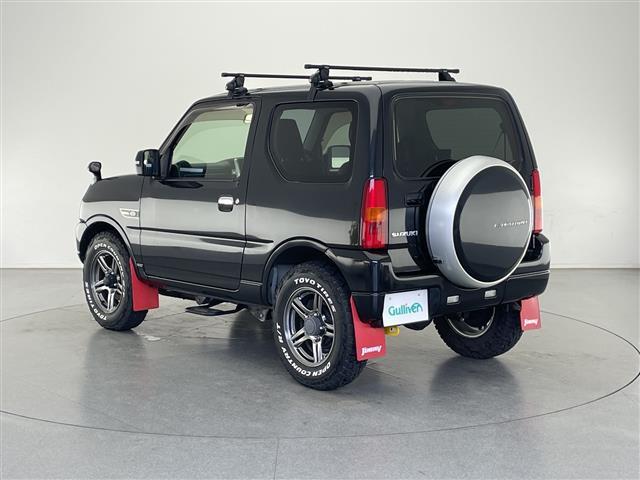 ジムニー ランドベンチャー ☆切り替え4WD☆ターボ☆社外オーディオ☆トーヨーオープンカントリーR/T☆純正マットガード☆TERZOベースキャリア☆サイドステップ☆ISOFIX☆ドアバイザー☆ETC☆スペアキ(43枚目)