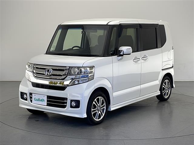 Ｎ－ＢＯＸカスタム Ｇ・Ｌパッケージ　社外メモリナビ　ビルトインＥＴＣ　ドライブレコーダー（前後）　横滑り防止装置　プッシュスタート　片側パワースライド　シートバックテーブル　後席ロールサンシェード　純正フロアマット　オートライト（30枚目）