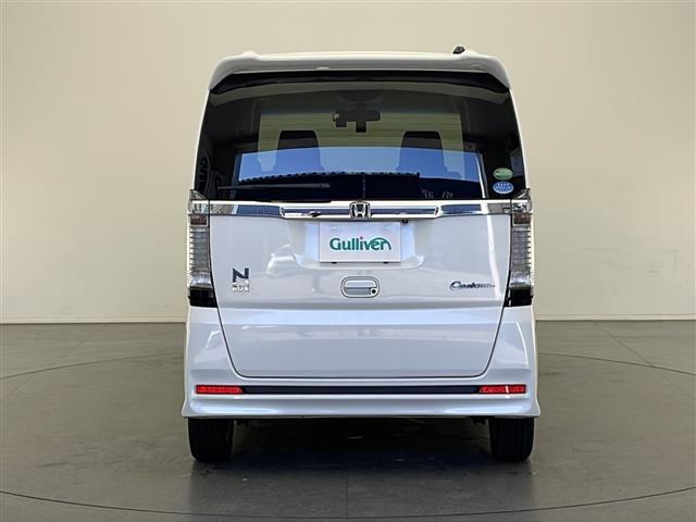 Ｎ－ＢＯＸカスタム Ｇ・Ｌパッケージ　社外メモリナビ　ビルトインＥＴＣ　ドライブレコーダー（前後）　横滑り防止装置　プッシュスタート　片側パワースライド　シートバックテーブル　後席ロールサンシェード　純正フロアマット　オートライト（33枚目）