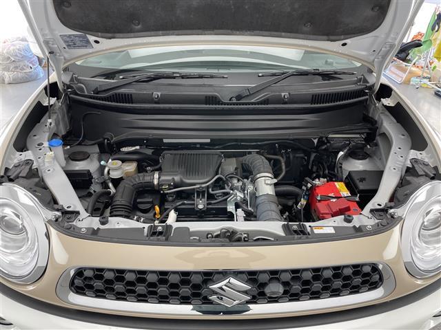 クロスビー ＨＹＢＲＩＤ　ＭＺ　社外ディスプレイオーディオ＆ＵＳＢ＆ＢＴ／クルーズコントロール／車線逸脱警報／衝突軽減ブレーキ／ダウンヒルアシストコントロール／ヒルスタートアシストアシスト／アイドリングストップ／パドルシフト（3枚目）