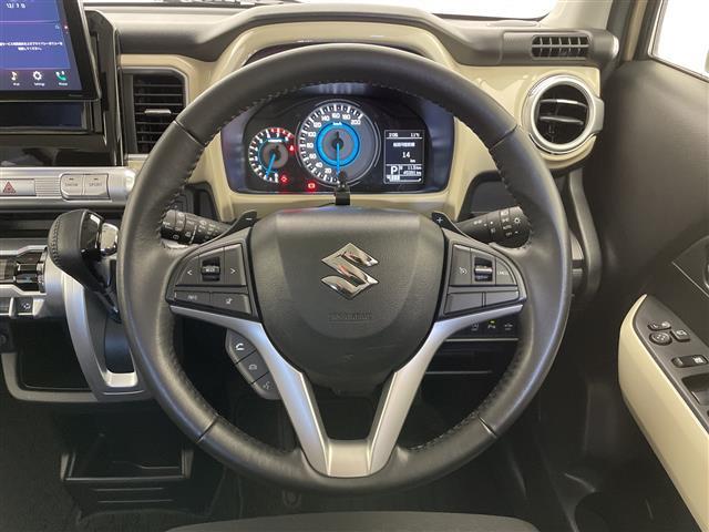 クロスビー ＨＹＢＲＩＤ　ＭＺ　社外ディスプレイオーディオ＆ＵＳＢ＆ＢＴ／クルーズコントロール／車線逸脱警報／衝突軽減ブレーキ／ダウンヒルアシストコントロール／ヒルスタートアシストアシスト／アイドリングストップ／パドルシフト（10枚目）